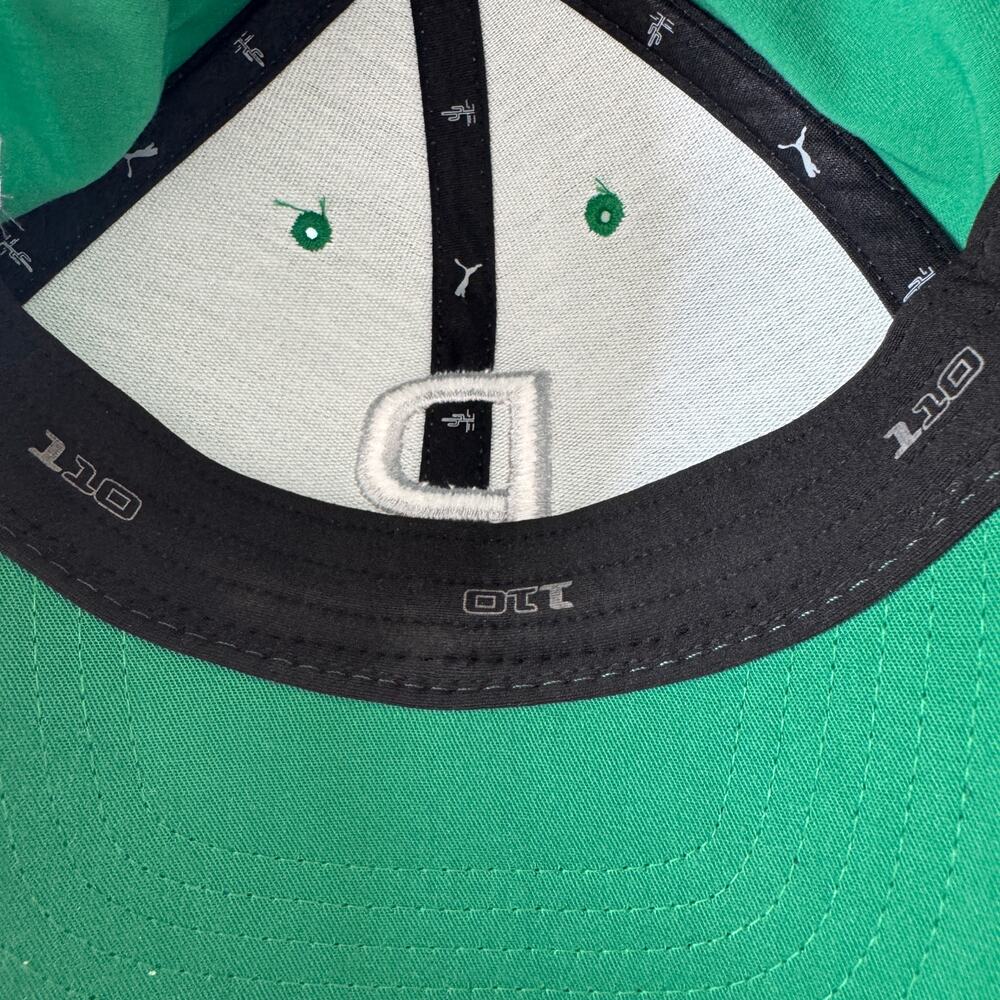 PUMA Desert P 110 Snapback Golf Hat Green Phoenix Waste Management Open - Picture 9 of 12